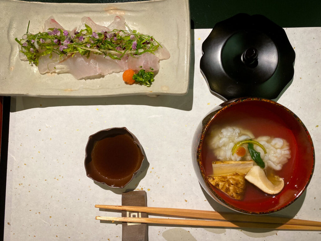 Table Settings at Seigo Narita Kaiseki, Japan