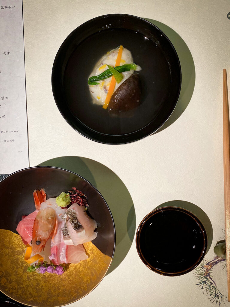 Table Settings at Seigo Narita Kaiseki, Japan